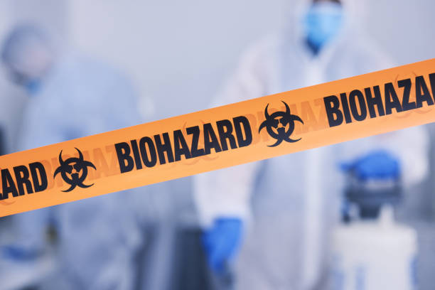 Professional Blood Cleanup technician working in Lakeshore, CA